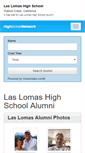 Mobile Screenshot of laslomashighschool.org